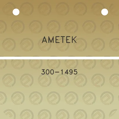 ametek-300-1495