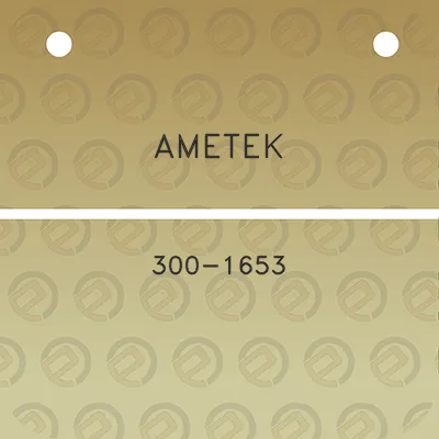 ametek-300-1653