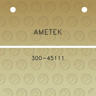 ametek-300-45111