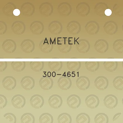 ametek-300-4651