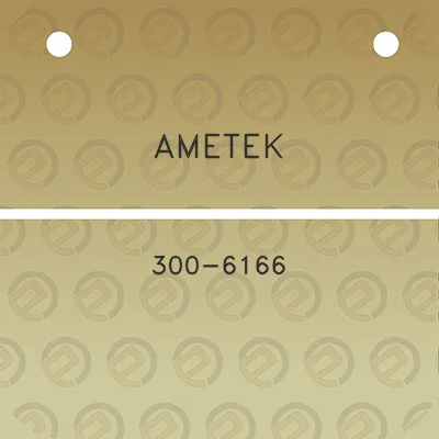 ametek-300-6166