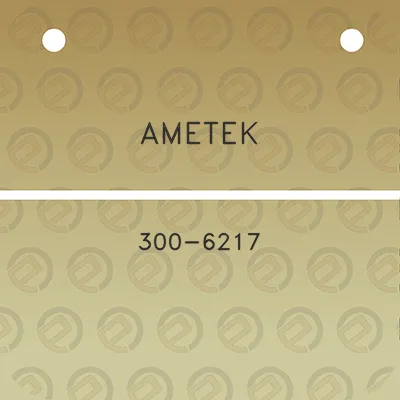 ametek-300-6217