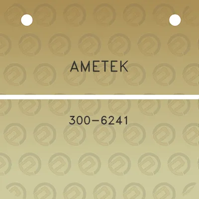 ametek-300-6241