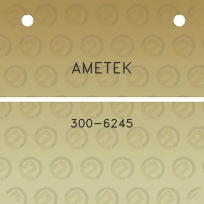 ametek-300-6245