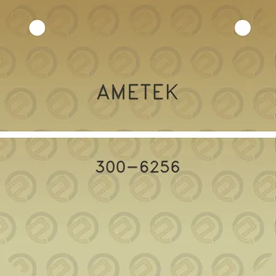 ametek-300-6256