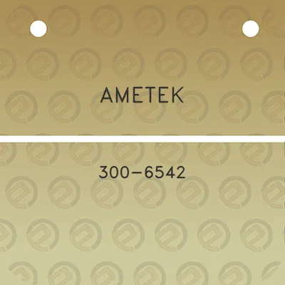 ametek-300-6542