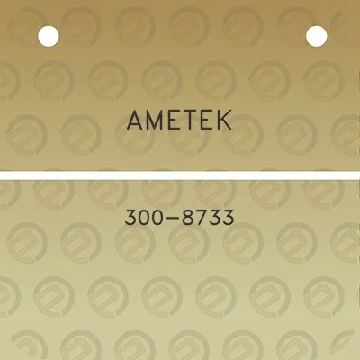 ametek-300-8733