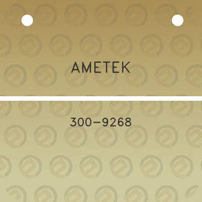 ametek-300-9268