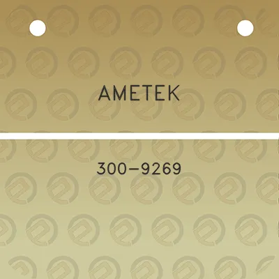 ametek-300-9269