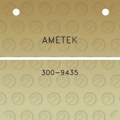 ametek-300-9435