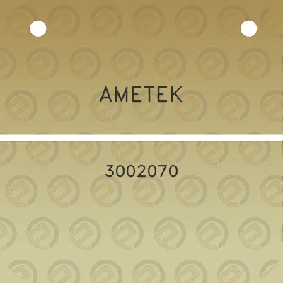 ametek-3002070