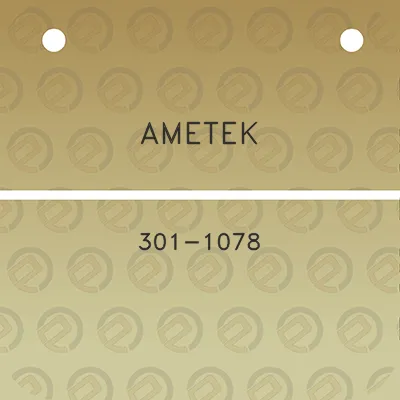 ametek-301-1078