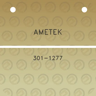 ametek-301-1277