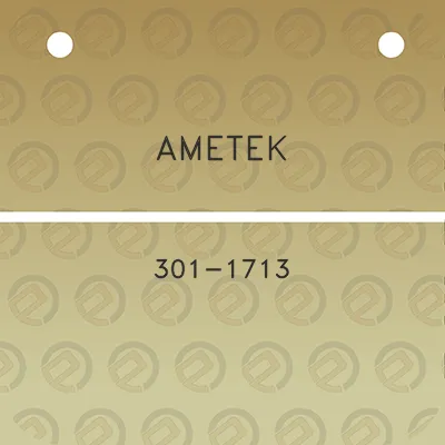 ametek-301-1713