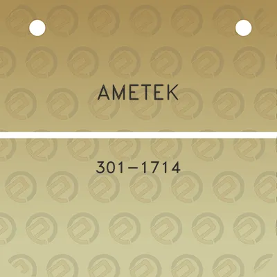 ametek-301-1714