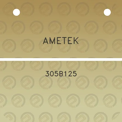 ametek-305b125