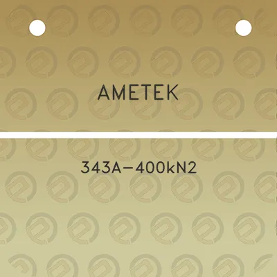 ametek-343a-400kn2