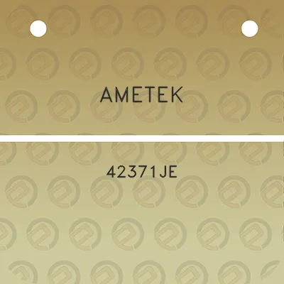 ametek-42371je