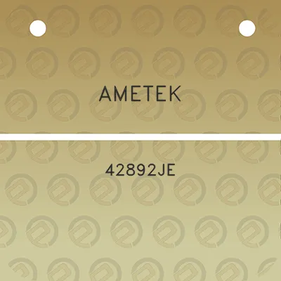 ametek-42892je