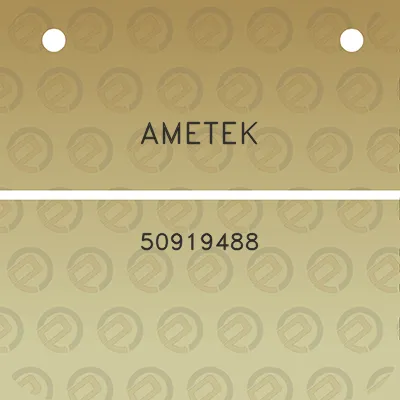 ametek-50919488