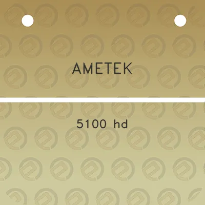 ametek-5100-hd