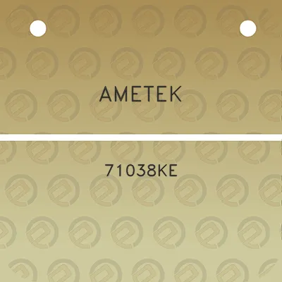 ametek-71038ke