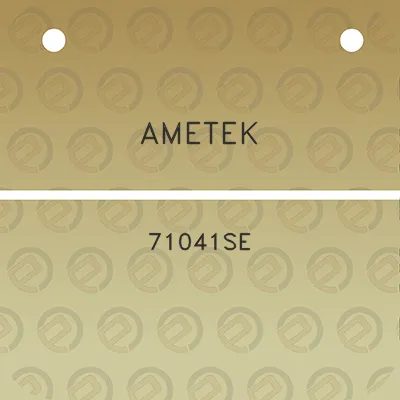 ametek-71041se