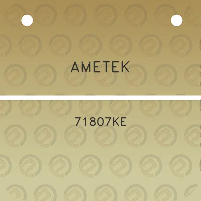 ametek-71807ke