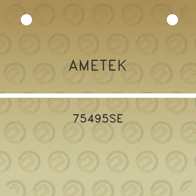 ametek-75495se