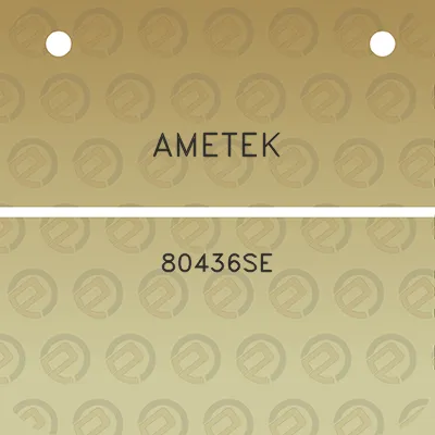 ametek-80436se