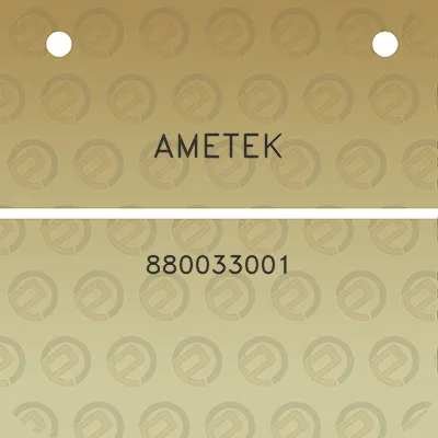 ametek-880033001