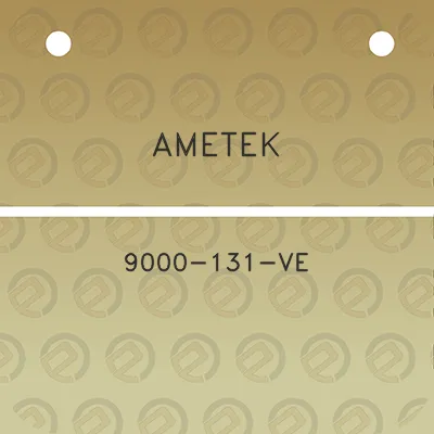 ametek-9000-131-ve