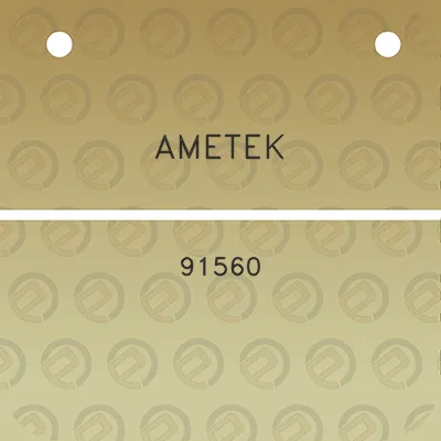 ametek-91560