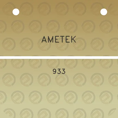 ametek-933