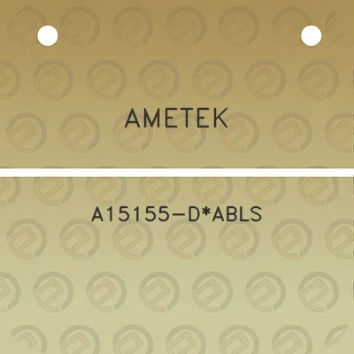 ametek-a15155-dabls