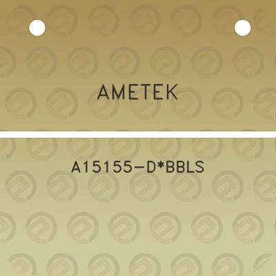 ametek-a15155-dbbls