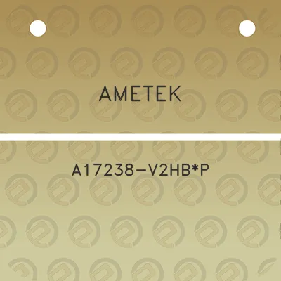 ametek-a17238-v2hbp