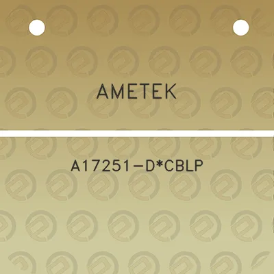 ametek-a17251-dcblp