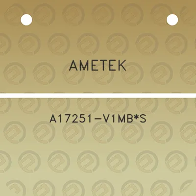 ametek-a17251-v1mbs