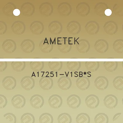 ametek-a17251-v1sbs