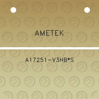 ametek-a17251-v3hbs