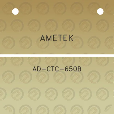 ametek-ad-ctc-650b