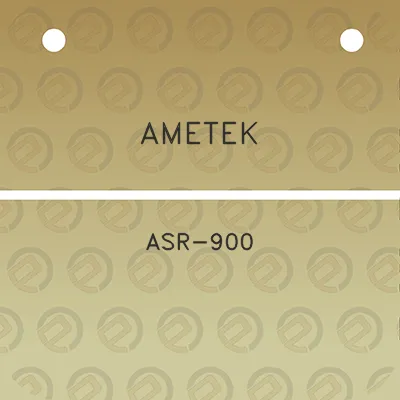 ametek-asr-900