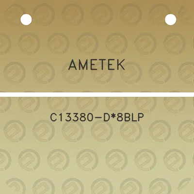 ametek-c13380-d8blp