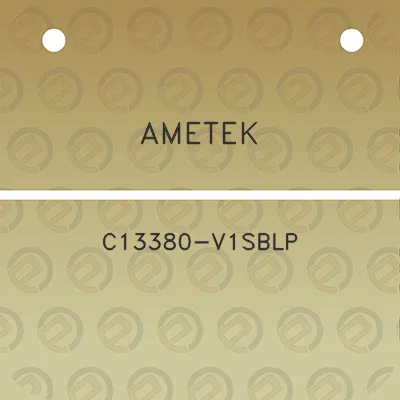 ametek-c13380-v1sblp