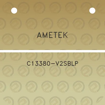 ametek-c13380-v2sblp