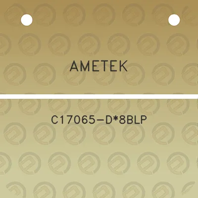 ametek-c17065-d8blp