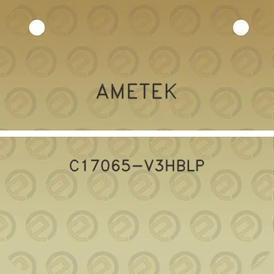 ametek-c17065-v3hblp