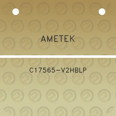 ametek-c17565-v2hblp