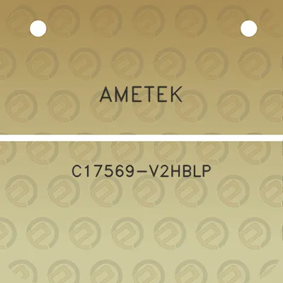 ametek-c17569-v2hblp